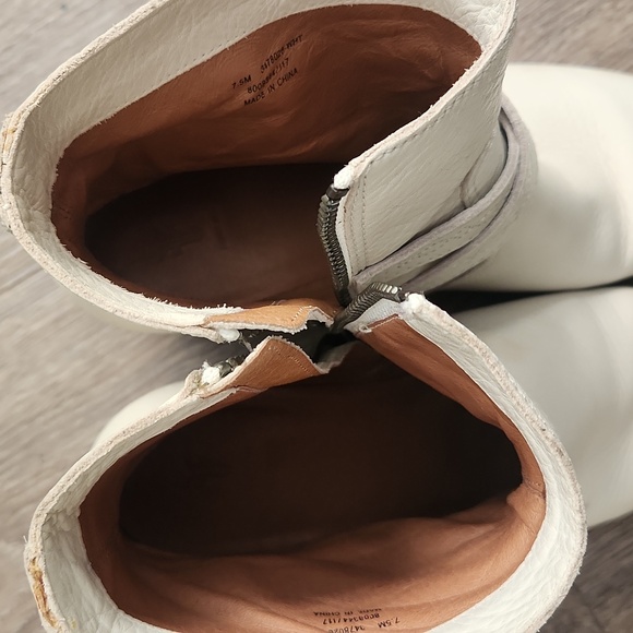 White Frye Booties - Picture 5 of 5